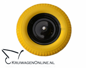 Kruiwagenwiel staal anti-lek