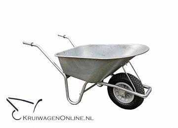 Kruiwagen 100 liter gegalvaniseerd 0