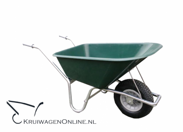 Kruiwagen 100 liter groen