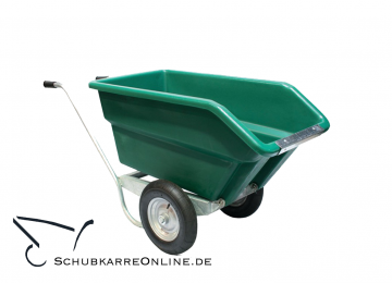 Schubkarre 255 liter grun
